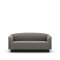 New Works - Shore Sofa 2 Seater Plinth |Romo Linara Umber