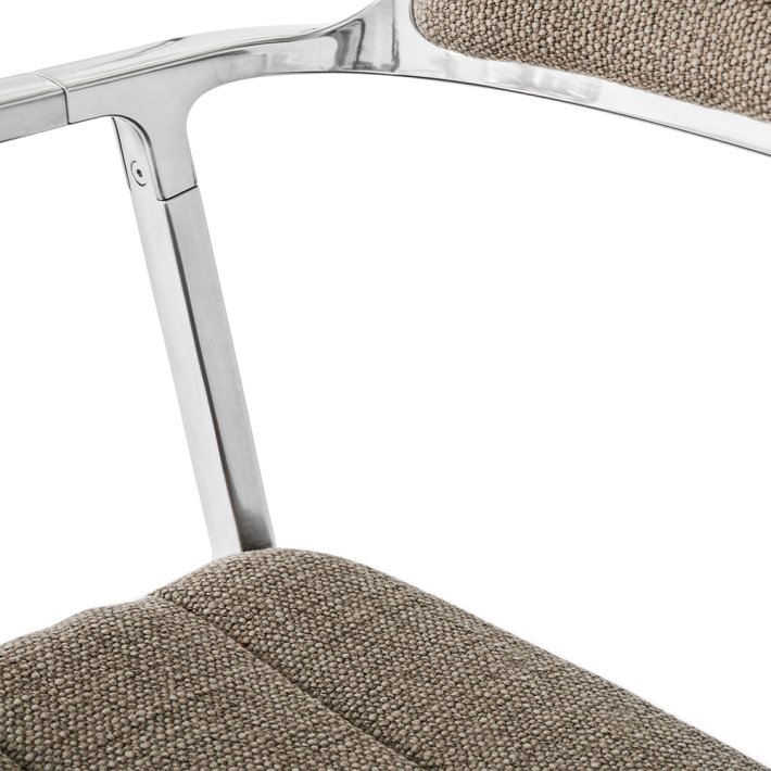 Vipp - Vipp 452 | Swivel Chair | Tide Dark Sand | Hjul