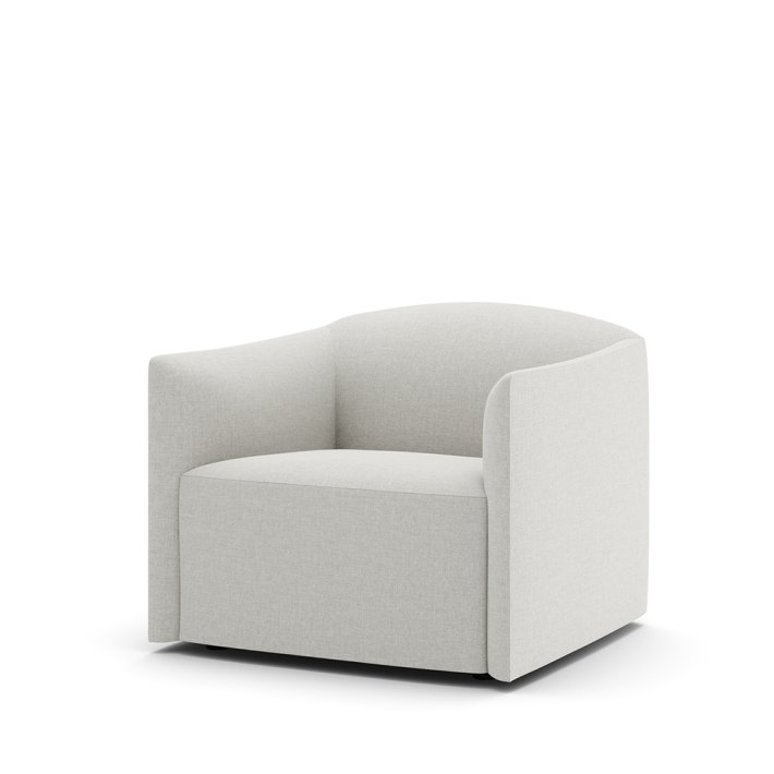 New Works - Shore Lounge Chair Extended Base | Romo Ruskin Quill