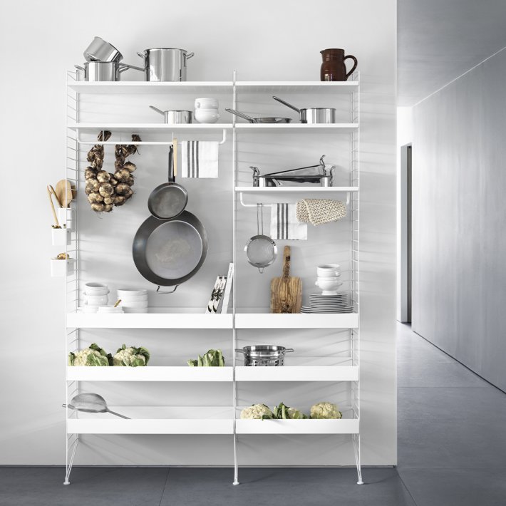 String - String System | Metal Shelves | Low