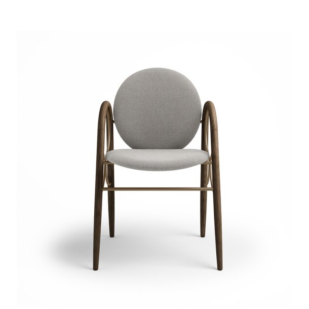 Brdr. Krger - Arkade Spisebordsstol | Fuldpolstret | Eg rget