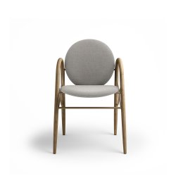 Brdr. Krger - Arkade Spisebordsstol | Fuldpolstret | Eg klar voks olieret