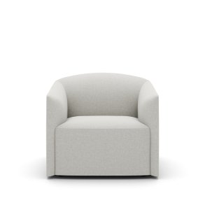 New Works - Shore Lounge Chair Extended Base | Romo Ruskin Quill