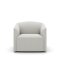 New Works - Shore Lounge Chair Extended Base | Romo Ruskin Quill