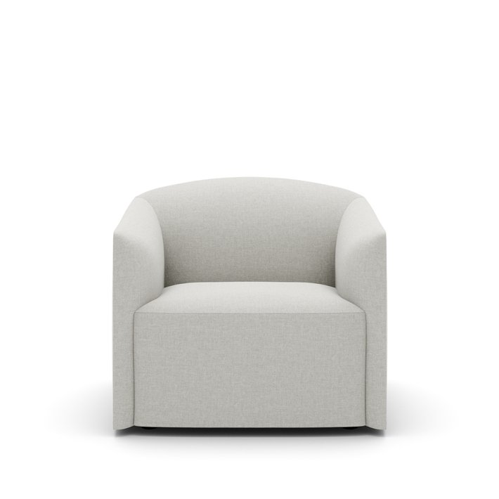 New Works - Shore Lounge Chair Extended Base | Romo Ruskin Quill