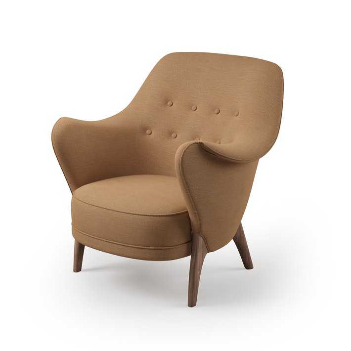 Warm Nordic - Cocktail Lounge Chair | Smoked Oak