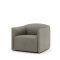 New Works - Shore Lounge Chair Extended Base | Romo Linara Taupe