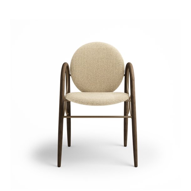 Brdr. Krger - Arkade Spisebordsstol | Fuldpolstret | Eg rget