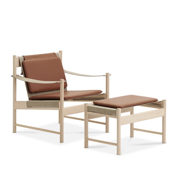 Brdr. Krger - HB Lounge Chair |Olieret ahorn
