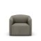 New Works - Shore Lounge Chair Extended Base | Romo Linara Taupe