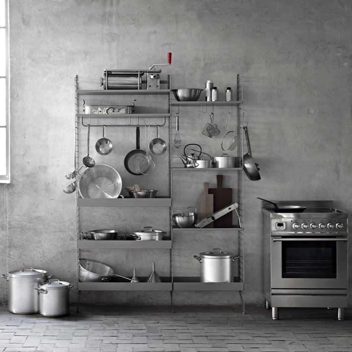 String - String System | Metal Shelves | Low