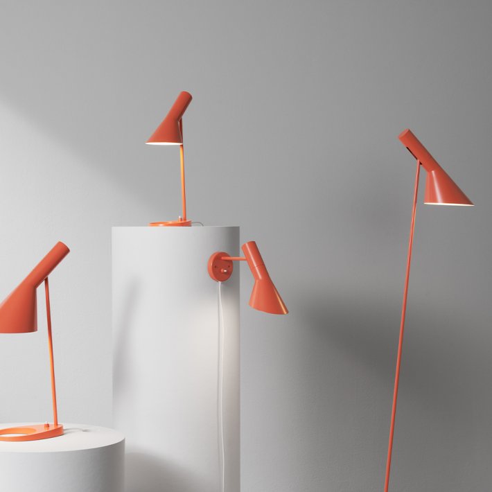 Louis Poulsen - AJ Gulvlampe | Electric orange