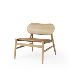 Brdr. Krger - Ferdinand Lounge Stol | Lder