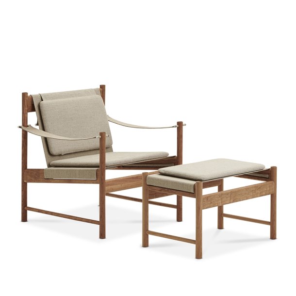 Brdr. Krger - HB Lounge Chair |Olieret kirsebr