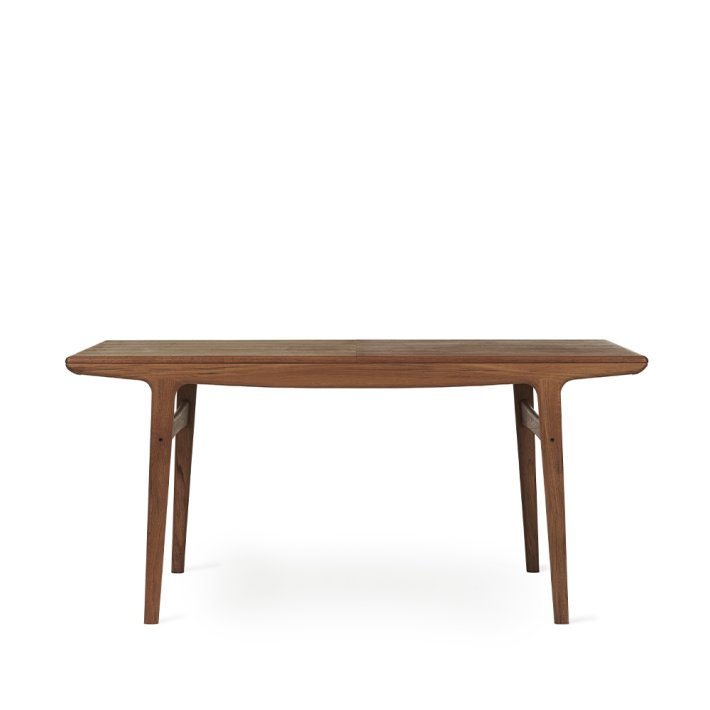 WARM NORDIC - Evermore Spisebord | 160 cm | Teakolieret eg | Inkl. 2 tillgsplader