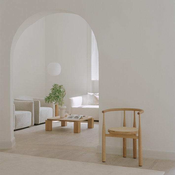 New Works - Bukowski Chair |  Oak w. French Cane