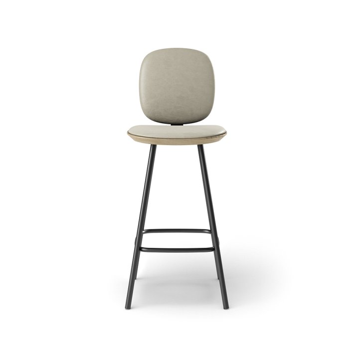 Brdr. Krüger - Pauline Comfort Barstol | Metalstel