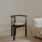 New Works - Bukowski Chair |  Black w. French Cane
