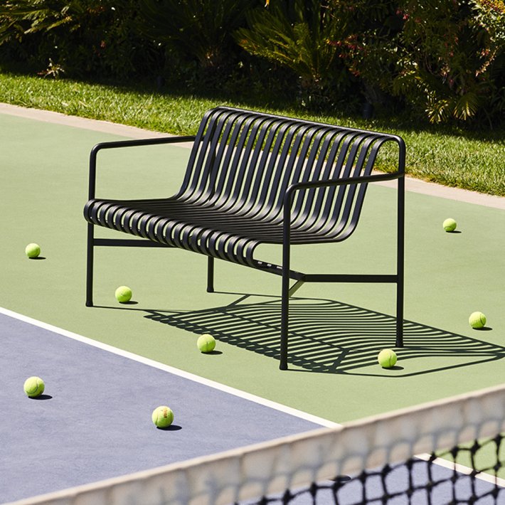 HAY - Palissade Dining Bench | Bnk med Armln