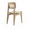 Gubi - C-Chair | Un-upholstered, All French Cane |Oak Oiled