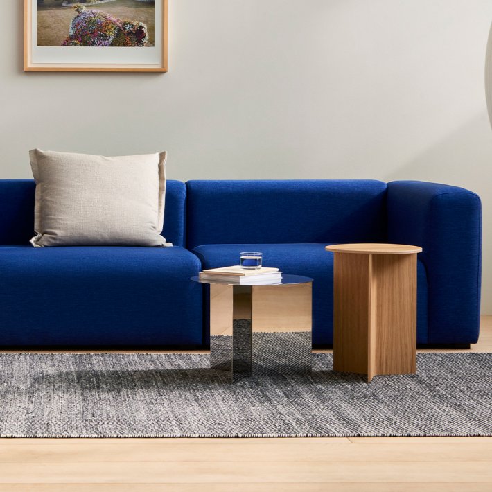 HAY - Slit Table Wood | High