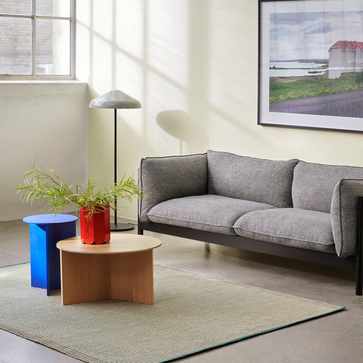 HAY - Slit Table Wood | High