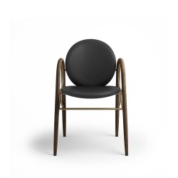 Brdr. Krger - Arkade Spisebordsstol | Fuldpolstret | Eg rget