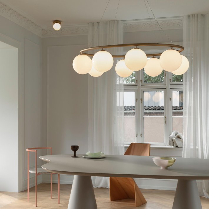 Nuura - Liila 1 | Opal |  Small | Nordic gold