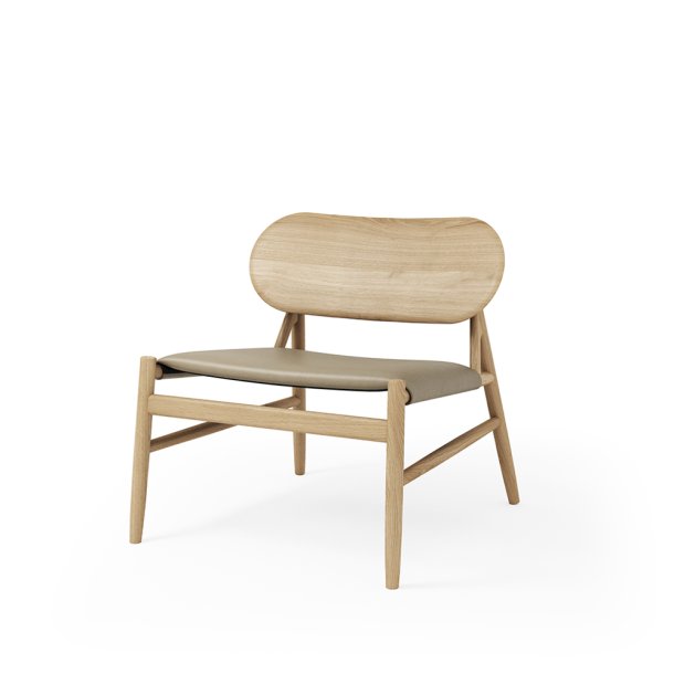 Brdr. Krger - Ferdinand Lounge Stol | Lder