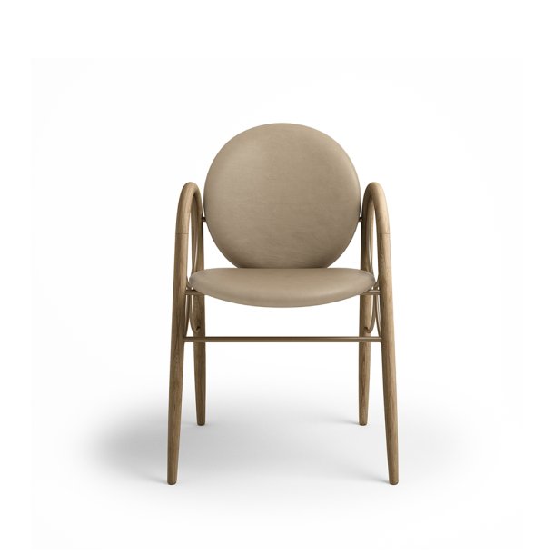 Brdr. Krger - Arkade Spisebordsstol | Fuldpolstret | Eg klar voks olieret