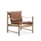 Brdr. Krger - HB Lounge Chair |Olieret kirsebr