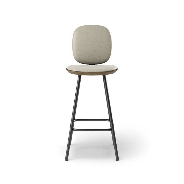 Brdr. Krüger - Pauline Comfort Barstol | Metalstel