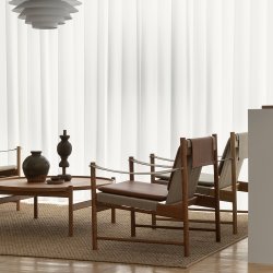 Brdr. Krger - HB Lounge Chair |Olieret kirsebr