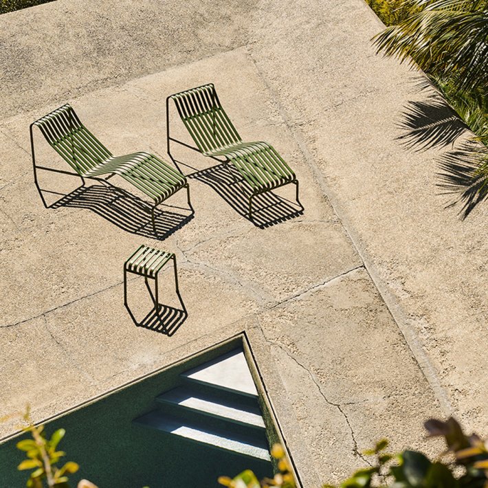 Hay - Palissade Chaise Longue