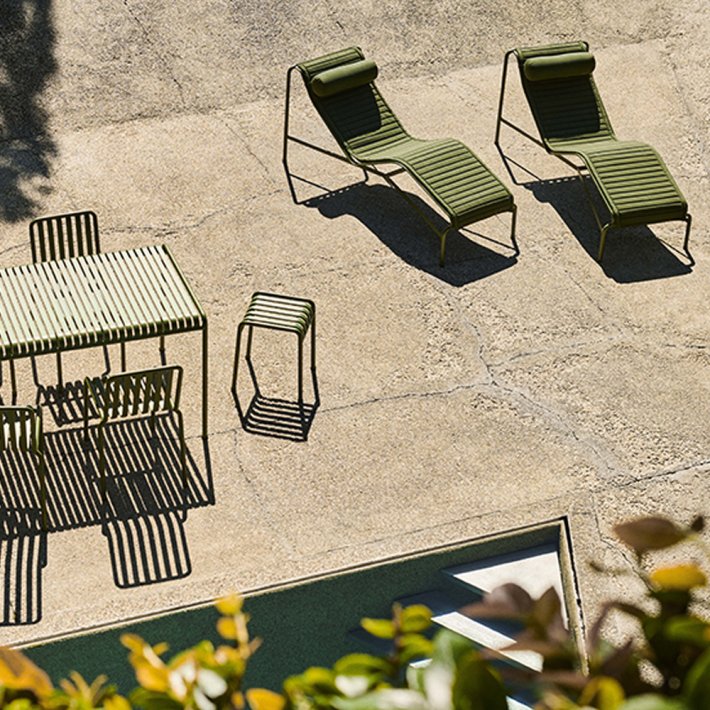 Hay - Palissade Chaise Longue