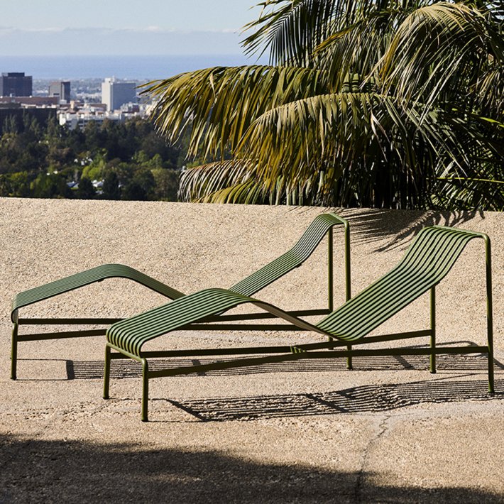 Hay - Palissade Chaise Longue