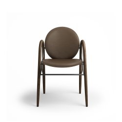 Brdr. Krger - Arkade Spisebordsstol | Fuldpolstret | Eg rget