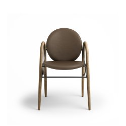 Brdr. Krger - Arkade Spisebordsstol | Fuldpolstret | Eg klar voks olieret