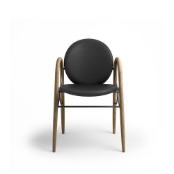 Brdr. Krger - Arkade Spisebordsstol | Fuldpolstret | Eg klar voks olieret