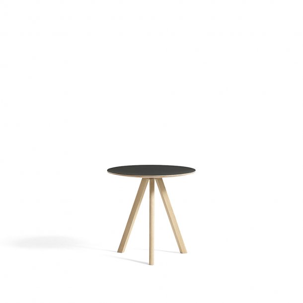 HAY - Copenhague CPH20 | 50 i Sort linoleum | Lakeret eg