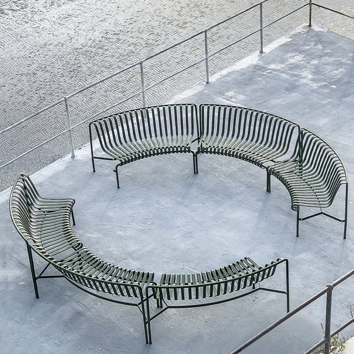 HAY - Palissade Park Dining Bench | In-In Starter Set