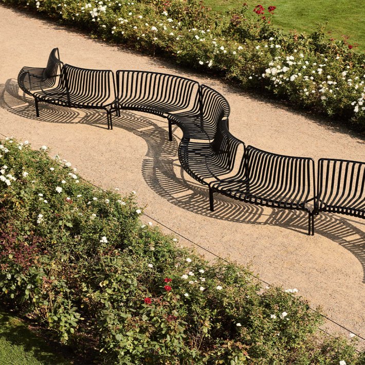 HAY - Palissade Park Dining Bench | In-Out Starter Set