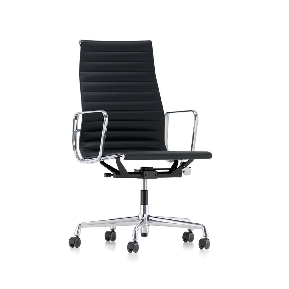 Vitra Aluminium Chair | Læder L20 - Vitra - Paustian