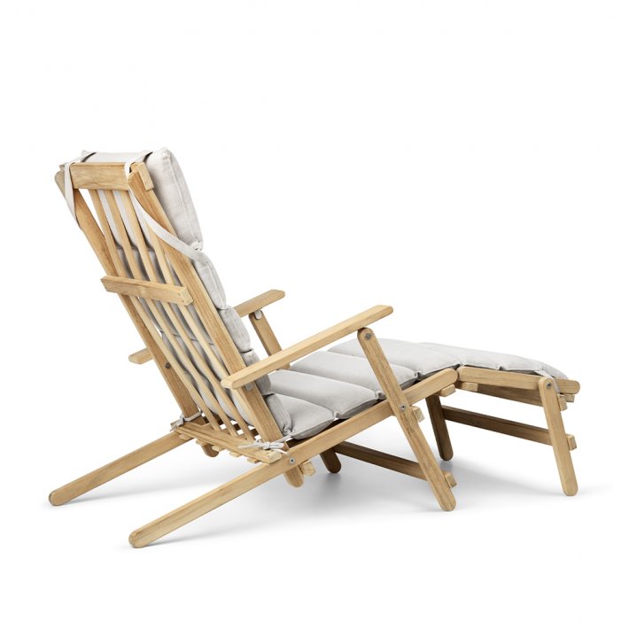 Carl Hansen & Søn BM5565 Deck Chair With Cushion Carl Hansen & Søn