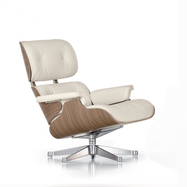 Vitra - Eames Lounge Chair | Hvidpigmenteret valnød | L40