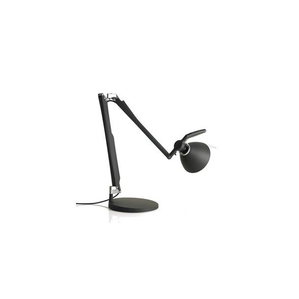 Luceplan - Fortebraccio Table/Wall | Black Soft Touch