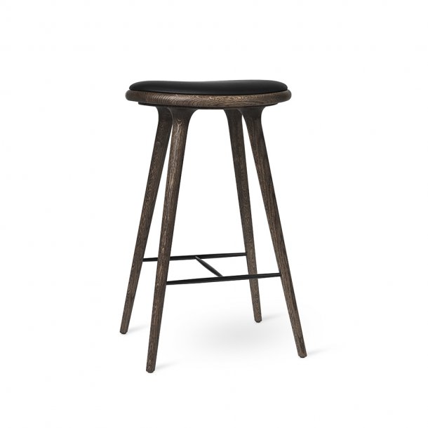 Mater - High Stool | Leather Seat
