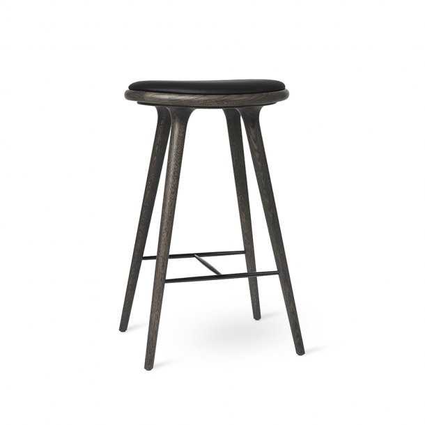 Mater - High Stool | Leather Seat