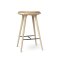 Mater - High Stool | Leather Seat