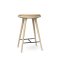 Mater - High Stool | Leather Seat